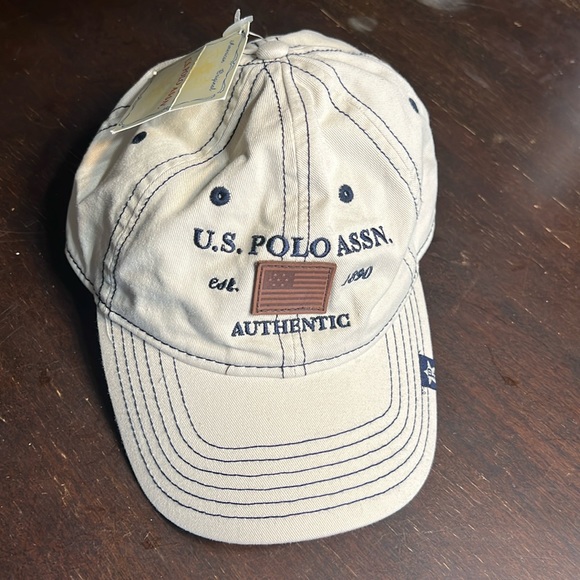 New With Tag Vintage U.S. POLO ASSN Authentic Cap - Picture 1 of 6